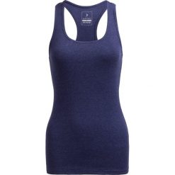 Top damski TSD600B - denim melanż - Outhorn. Niebieskie topy damskie marki Outhorn, melanż, z bawełny. W wyprzedaży za 19,99 zł.