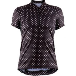 Craft Koszulka Rowerowa Damska Velo Art, Czarny Z Białym Wzorem Xl. Białe bluzki sportowe damskie marki Craft, xl, z klasycznym kołnierzykiem. W wyprzedaży za 219,00 zł.