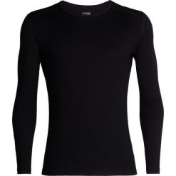 Icebreaker Koszulka Męska Mens 260 Tech Ls Crewe Black Xxl. Czarne koszulki sportowe męskie marki Icebreaker, xxl, z wełny. W wyprzedaży za 393,48 zł.