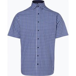 Eterna Modern Fit - Koszula męska – niewymagająca prasowania, niebieski. Niebieskie koszule męskie Eterna Modern Fit, m, bez wzorów, bez kołnierzyka, bez rękawów. Za 199,95 zł.