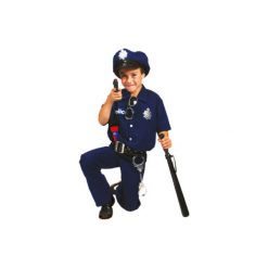 Spodnie niemowlęce: FUNNY FASHION Strój karnawałowy Policjant Dawid