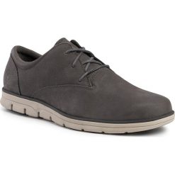 Półbuty TIMBERLAND - Bradstreet Oxford TB0A21F40331 Medium Grey Nubuck. Szare półbuty męskie Timberland, na co dzień, bez wzorów, ze skóry, eleganckie, bez zapięcia. Za 599,00 zł.