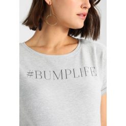 T-shirty damskie: JoJo Maman Bébé BUMPLIFE SLOGAN TEE Tshirt z nadrukiem grey marl