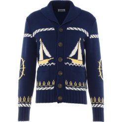 Swetry rozpinane męskie: Band of Outsiders CABLE BOAT JACKET Kardigan navy