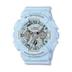 Casio G-Shock GMA-S120DP-2AER - Negocjuj cenę zakupu, na pewno będziesz zadowolony. Szare zegarki damskie marki CASIO. Za 544,00 zł.