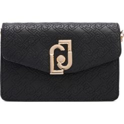Liu Jo Cross body bag Czarny. Czarne torebki klasyczne damskie Liu Jo, w paski, z materiału, bez dodatków. Za 652,95 zł.