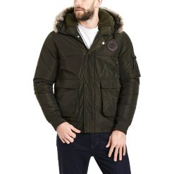 Kurtki męskie bomber: Kurtka zimowa w kolorze khaki