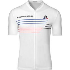 LE COQ SPORTIF CYCLISME JERSEY > 2011058. Koszulki męskie le coq sportif, m, z nadrukiem, z poliesteru, z kontrastowym kołnierzykiem, z krótkim rękawem, krótkie. Za 249,99 zł.