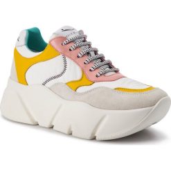 Sneakersy VOILE BLANCHE - Creep 0012013787.01.1N17 Bianco/Gialo. Białe półbuty damskie Voile Blanche, ze skóry. W wyprzedaży za 519,00 zł.