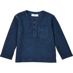 T-shirty chłopięce: Koszulka z wycięciem szyi z pęknięciem i długim rękawem 1 miesiąc – 3 lat