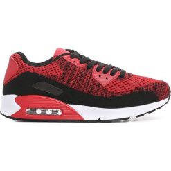 Czarno-Czerwone Buty Sportowe Disrespect. Czerwone buty sportowe męskie marki Born2be, na sznurówki. Za 129,99 zł.
