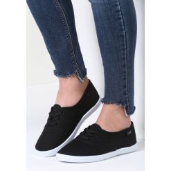 Czarno-Białe Tenisówki Morning Is Come. Czarne trampki i tenisówki damskie vices, bez wzorów, bez zapięcia. Za 29,99 zł.
