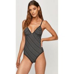 Calvin Klein - Strój kąpielowy. Czarne stroje kąpielowe damskie Calvin Klein, s, bez wzorów, z elastanu. W wyprzedaży za 339,90 zł.