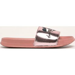 Tommy Hilfiger - Klapki dziecięce. Różowe sandały dziewczęce TOMMY HILFIGER, z gumy, bez zapięcia. Za 169,90 zł.