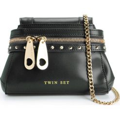 Twin-Set Torebka "Mini Borsa". Torebki worki damskie w paski, ze skóry. Za 399,00 zł.