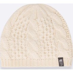 The North Face - Czapka. Szare czapki zimowe damskie marki The North Face, na zimę, z dzianiny. W wyprzedaży za 89,90 zł.