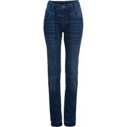 Dżinsy JOGGER bonprix niebieski. Niebieskie jeansy damskie marki bonprix, z jeansu. Za 59,99 zł.