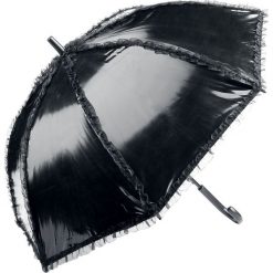 Parasole: Gothicana by EMP Varnish Umbrella Parasol przeciwsłoneczny czarny