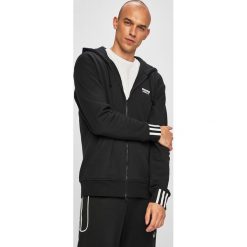 Adidas Originals - Bluza. Czarne bluzy męskie adidas Originals, m, z nadrukiem, z bawełny, z kapturem, bez rękawów, z kapturem. W wyprzedaży za 249,90 zł.