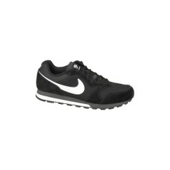 Buty Nike MD Runner II 749794-010. Czarne trampki męskie marki Nike, bez wzorów, bez zapięcia. Za 219,99 zł.
