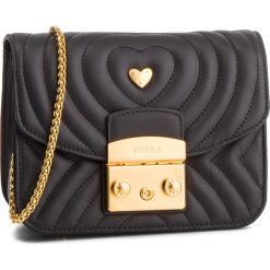 Torebka FURLA - Metropolis Rea 993990 B BUJ0 N27 Onyx. Czarne torebki klasyczne damskie Furla, bez wzorów, ze skóry, eleganckie, bez dodatków. W wyprzedaży za 959,00 zł.