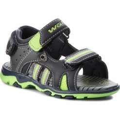 Sandały WALKY - CMHD1415 Granatowy. Niebieskie sandały chłopięce Walky, z materiału. Za 69,99 zł.