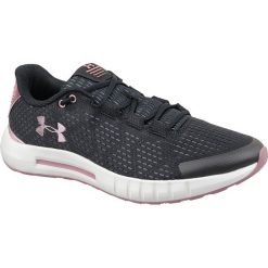 Under Armour W Micro G Pursuit SE 3021250-004. Czarne buty sportowe damskie Under Armour, bez wzorów, z materiału, do biegania. W wyprzedaży za 269,99 zł.