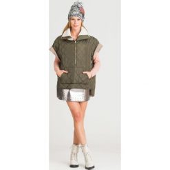 KURTKA TWINSET. Żółte kurtki damskie Twinset, z dzianiny. Za 579,50 zł.