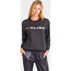 BLUZA C-CLIQUE PINKO. Czarne bluzy damskie Pinko, xs, z nadrukiem, z bawełny. Za 485,40 zł.