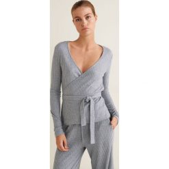 Mango - Top Dance. Szare topy damskie Mango, m, z materiału. Za 79,90 zł.