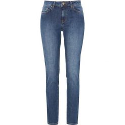Truly mine Dżinsy Ginevra niebieski female niebieski 38. Niebieskie jeansy damskie Truly mine, bez wzorów, eleganckie, z podwyższonym stanem. Za 329,00 zł.