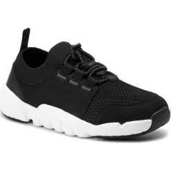 Sneakersy CLARKS - Tri Swift K 261412247 Black Combi. Czarne półbuty dziewczęce Clarks, na sznurówki. W wyprzedaży za 179,00 zł.