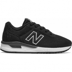 New Balance KV005BSY. Czarne buciki niemowlęce dziewczęce marki New Balance, z materiału. W wyprzedaży za 129,99 zł.