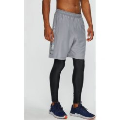 Under Armour - Szorty. Szare spodenki sportowe męskie Under Armour, z poliesteru, sportowe. Za 119,90 zł.