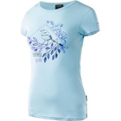 Bluzki asymetryczne: MARTES Koszulka damska LADY BIRD POWDER blue r. L