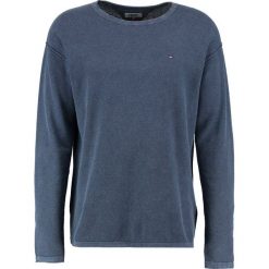 Kardigany męskie: Tommy Jeans WAFFLE Sweter black iris
