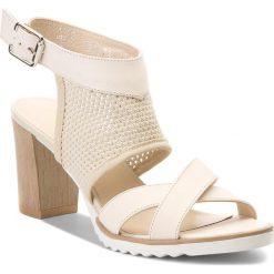 Sandały SERGIO BARDI - Belfiore SS127331918RB 603. Brązowe klapki damskie Sergio Bardi, bez wzorów, ze skóry, bez obcasa, na obcasie. W wyprzedaży za 219,00 zł.