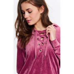 Bluzy damskie: BLUZA NIEROZPINANA DAMSKA
