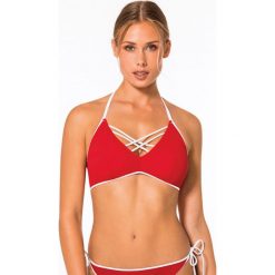 Dorina - Biustonosz kąpielowy Bora Bora. Czerwone stroje kąpielowe damskie marki Dorina, s, bez wzorów, z elastanu. Za 49,90 zł.