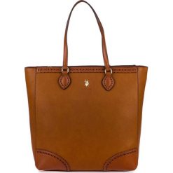 U.S. POLO ASSN. torebka damska Longmont Shopping, brązowy. Pomarańczowe torebki klasyczne damskie U.S. Polo Assn., bez wzorów, bez dodatków. Za 439,00 zł.