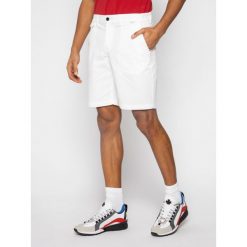 Szorty materiałowe Calvin Klein Garmen Dyed K10K105314. Niebieskie spodenki i szorty męskie Calvin Klein, m, bez wzorów, z elastanu. Za 299,00 zł.