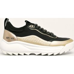 Napapijri - Buty. Czarne buty sportowe damskie Napapijri, ze skóry ekologicznej. Za 469,90 zł.