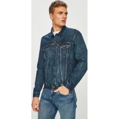 Levi's - Kurtka. Niebieskie płaszcze męskie Levi's®, s, bez wzorów, z bawełny, krótkie, bez kaptura. W wyprzedaży za 319,90 zł.