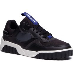 Sneakersy DIESEL - S-Rua Low Sk Y02335 P3391 T8013 Black. Czarne sneakersy męskie Diesel, na co dzień, bez wzorów, ze skóry, bez zapięcia. Za 749,00 zł.