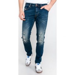 Diesel Thommer Dżinsy Niebieski. Niebieskie jeansy męskie Diesel, bez wzorów. Za 843,95 zł.