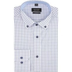 Koszula bexley 2018 długi rękaw slim fit niebieski. Niebieskie koszule męskie Recman, m, bez wzorów, bez kołnierzyka, z długim rękawem. Za 149,00 zł.