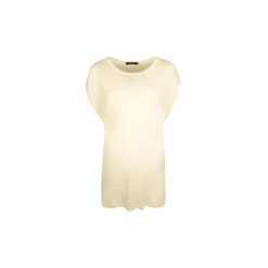 T-shirty z krótkim rękawem Diesel 00SS52-OWADY129/ T-Serra. Brązowe t-shirty damskie Diesel, bez wzorów, bez kołnierzyka. Za 99,00 zł.