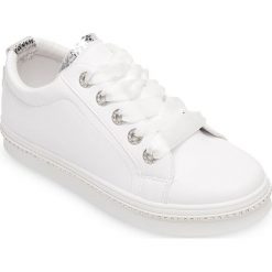 Buty sportowe damskie N/M CC-2 Biało - Srebrne. Szare buty sportowe damskie N/M, z aplikacjami, z tworzywa sztucznego, eleganckie, trekkingowe. Za 59,00 zł.