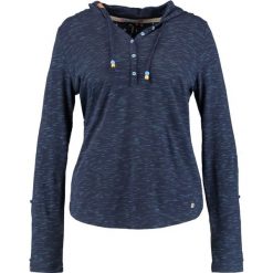 Bluzki asymetryczne: Ragwear Plus DROP PLUS Bluzka z długim rękawem navy