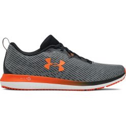 Under Armour Micro G® Blur 2 Tenisówki Szary Pomarańczowy. Szare trampki męskie Under Armour, bez wzorów, z materiału, bez zapięcia. Za 326,95 zł.